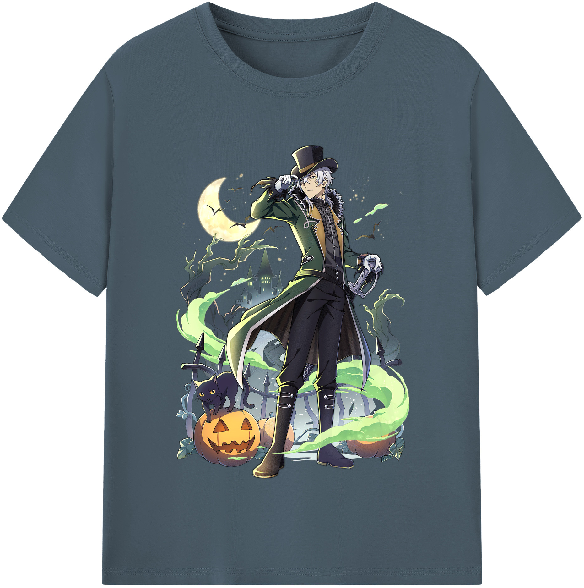 （画像用） 文豪ストレイドッグス Bungo Stray Dogs 綿100％半袖Tシャツ（フロントプリント）